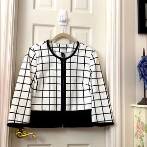 Black and white Skirt & Jacket
